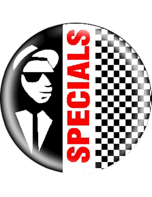 Button The Specials Logo Red