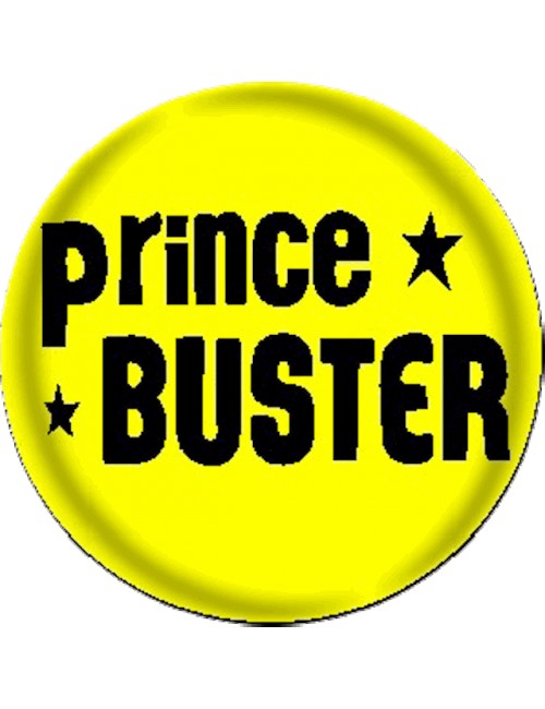 Button Prince Buster Gelb