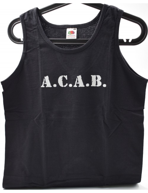 Tank Top "A.C.A.B" Black
