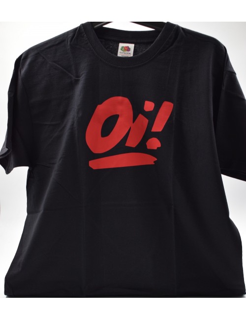 T-Shirt "Oi!" Schwarz