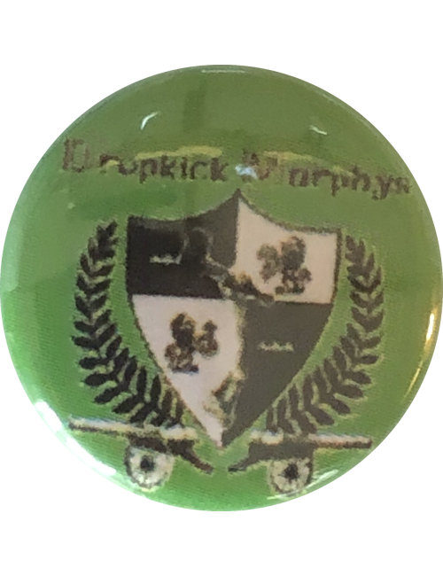 Button Dropkick Murphys Green