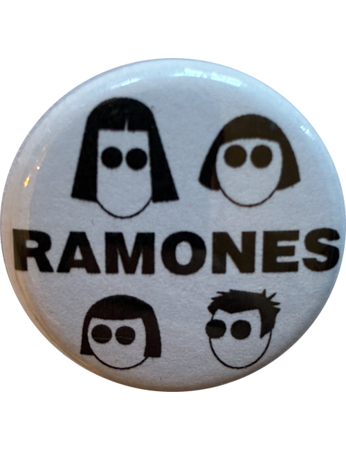 Button Ramones Heads