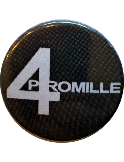 Button 4 Promille Black
