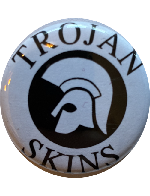 Button Trojan Skins White