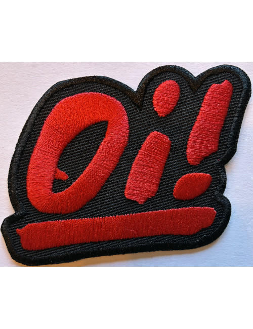 Patch Oi! Red