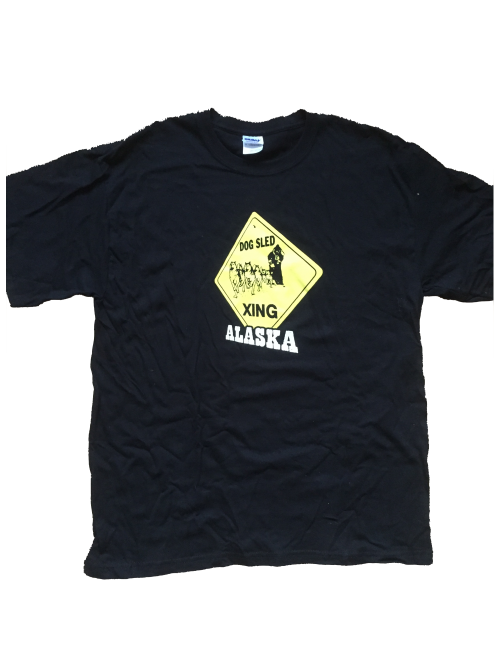 T-Shirt Black Alaska Dog...