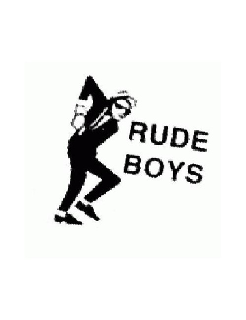 Button Rude Boys 2 Tone Style