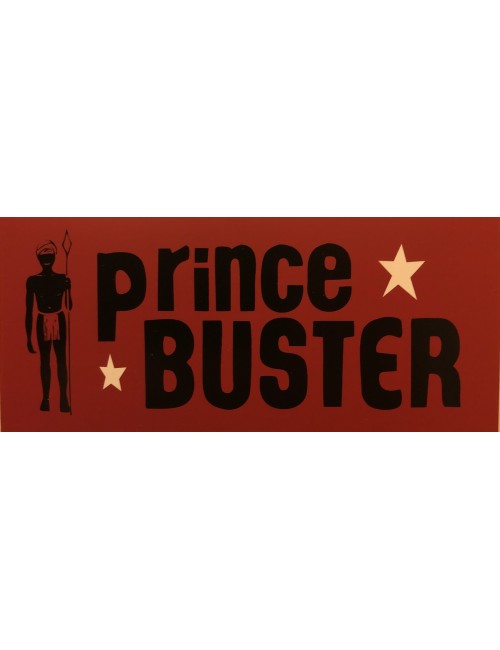 PVC Sticker Prince Buster Red